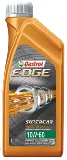 CASTROL 1л EDGE SUPERCAR 10W-60 Олива синт. ACEA A3, B3, B4. API SN/CF, BMW M-Models, VW 501.01, 505.00 castrol EDGE106X1S