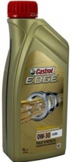 1л EDGE Titanium 0W-30 A3/B4 Олива синт. ACEA A3/B3, A3/B4, API SL/CF, BMW Longlife-01, MB-Approval 229.3/229.5, VW502 00/505 00 castrol EDG0334-12X1