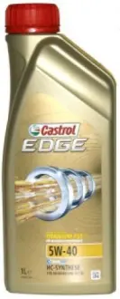 CASTROL 1л EDGE Titanium 5W-40 C3 Масло синт. ACEA C3 API SN/CF, GM dexos2, FIAT 9.55535-S2, Ford WSS-M2C917-A, MB 229.31,229.51,226.5, Renault RN 0700 / RN 0710, VW 505 00/ 505 01, BMW LL-01 castrol EDGE54012X1