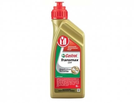 1л TRANSMAX CVT Масло для АКПП синт. (для вариаторов CVT) castrol RB-TRANCVT-12X1