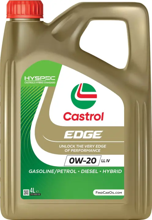 CASTROL 4л EDGE 0W-20 LL IV Олива синтетична двиг. C5, Porsche C20, VW 508.00, 509.00, Ford WSS-M2C 956-A1 castrol 15F612