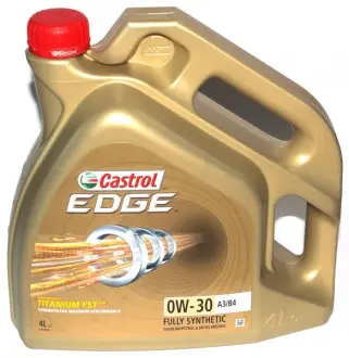CASTROL 4л EDGE Titanium 0W-30 A3/B4 Олива синт. ACEA A3/B3, A3/B4, API SL/CF, BMW Longlife-01, MB-Approval 229.3/229.5, VW502 00/505 00 castrol EDG03344X4