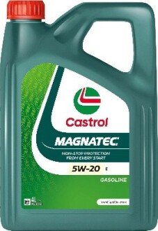 4л MAGNATEC 5W-20 E Олива синт. FORD WSS-M2C 948-B castrol 15F9CE