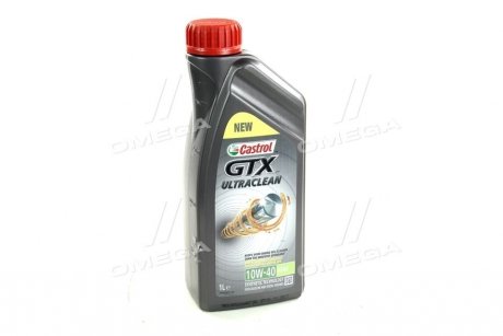 Масло моторн. GTX ULTRA CLEAN 10W-40 A3/B4 (Каністра 1л) castrol 15A4DE