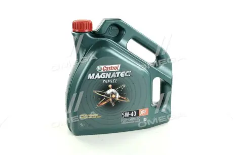 Масло моторн. Magnatec Diesel 5w-40 DPF (Канистра 4л) Castrol 156EDD