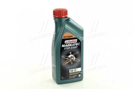 Масло моторн. Magnatec STOP-START 5W-20 E EcoBoost (Каністра 1л) castrol 156DCF