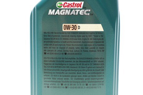 Моторное масло 0w30 castrol 15F60B