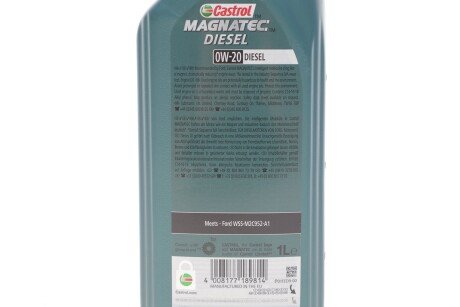 Моторне масло (олива) 0w20 castrol 15F73D