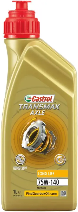 Олива трансміс. TRANSMAX AXLE LONG LIFE 75W-140 (Каністра 1л) castrol 15DB84