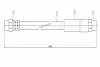 Шланг тормозной передний cavo C800 102A