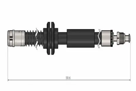 Шланг тормозной передний cavo C900 624A