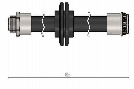 Шланг тормозной передний cavo C901 077A на Рено Гранд сценик 3