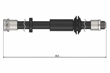 Шланг гальмівний задній Cavo C900739A