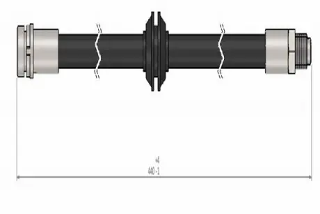 Шланг гальмівний задній Cavo C900740A