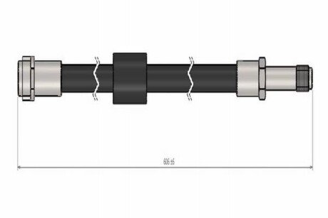 Гальмівний шланг cavo C900673A