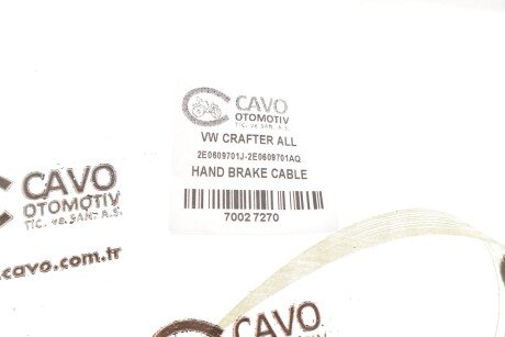 Трос ручника cavo 7002727