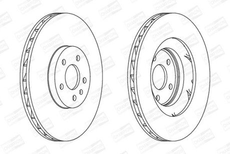 Автозапчастина champion 562888CH1
