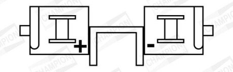 Катушка (модуль) зажигания champion BAEA252