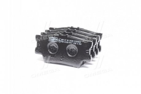 Колодка торм. диск. TOYOTA CAMRY, RAV 4 задн. champion 572595