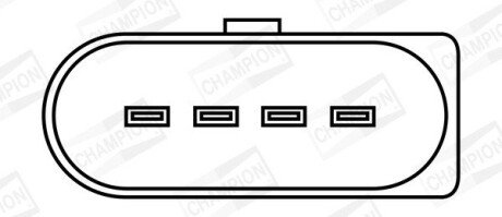 Котушка запалювання champion BAEA033E