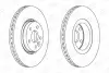 Передний тормозной диск champion 562643CH-1