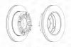Задний тормозной диск champion 567128CH1