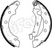 NISSAN Комплект барабанних колодок KUBISTAR Фургон (X76) 1.2 16V 06-, RENAULT KANGOO (KC0/1_) 1.6 16V bivalent 05- CIFAM 153-355 (фото 1)
