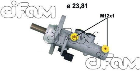 AUDI головний гальмівний циліндр AUDI A1 1.2-2.0 10- cifam 202-1213 на Сеат Ibiza 4