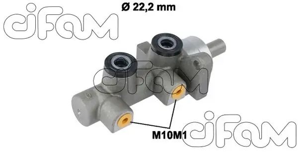 CHEVROLET Главный тормозной цилиндр LACETTI 05-, NUBIRA 05-11, DAEWOO LACETTI 04- CIFAM 202722