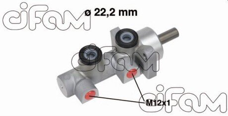 CHEVROLET Головний гальм. циліндр LACETTI 1.4 05-, 1.6 05-, 1.8 05-, 2.0 07-, DAEWOO cifam 202723