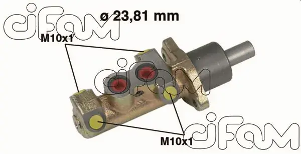 CITROEN Главный тормозной цилиндр Jumpy,Evasion,Fiat Scudo 2.0HDI 99- 23.81 CIFAM 202325