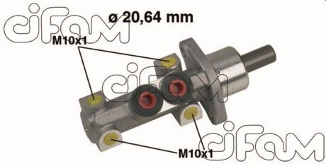 CITROEN Главный тормозной цилиндр SAXO 1.0I,1.6I 96- 20.64 cifam 202-360