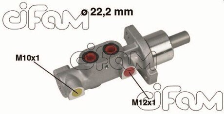 CITROEN Главный тормозной цилиндр Xsara,Peugeot 306 1.4-1.9D 97-00 ABS 22.2 cifam 202-365 на Пежо 306