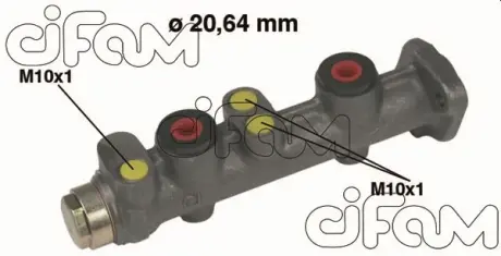 FIAT Главный тормозной цилиндр UNO,REGATA 86- CIFAM 202066