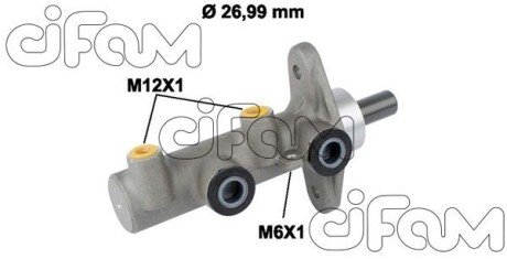 HYUNDAI Главный тормозной цилиндр SANTA FE II 06-09 cifam 202821 на Хендай Санта фе 2