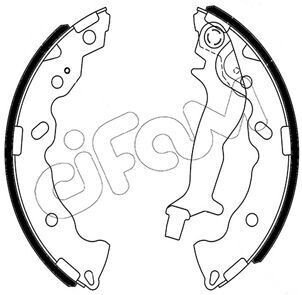 HYUNDAI Комплект гальмівних колодок (барабанні) i10 1.0-1.2 08-, KIA PICANTO I (SA) 1.1 04-11 cifam 153707