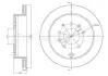 MAZDA Гальмівний диск задній MPV II (LW) 2.0/2.3 02-06 CIFAM 8001730C