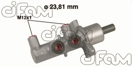 OPEL Главный тормозной цилиндр Astra G 03- CIFAM 202567