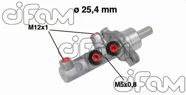 OPEL Главный тормозной цилиндр ASTRA H 05-10 CIFAM 202569