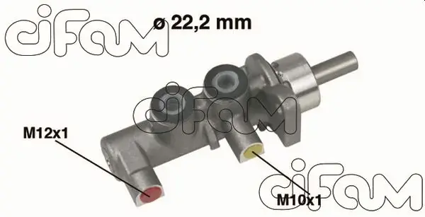OPEL Главный тормозной цилиндр CORSA 1.0-1.7DTI 00- 22.20 CIFAM 202380
