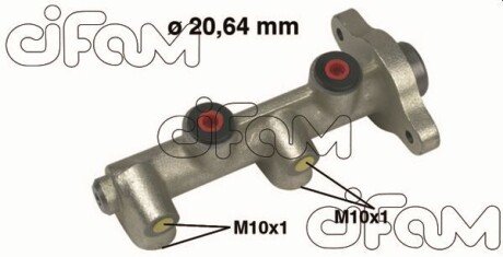 OPEL Главный тормозной цилиндр d=20.64mm COMBO Tour 04-11, CORSA C 00-09 cifam 202118