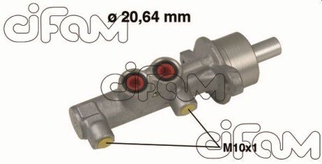 OPEL Главный тормозной цилиндр d=22.1mm Combo 04-11,CORSA C 03-09 cifam 202538