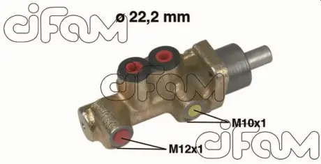 OPEL Главный тормозной цилиндр Vectra A 2.0I 89- 22.22 ATE CIFAM 202254