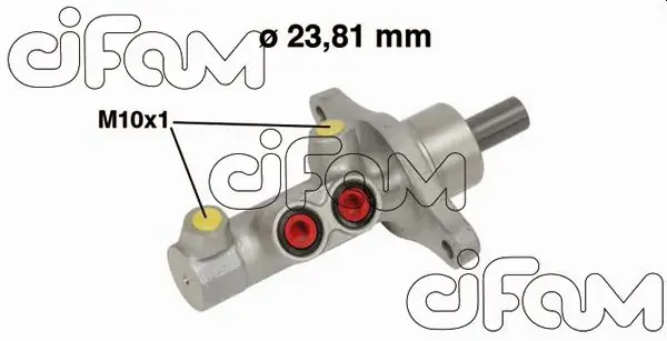RENAULT Главный тормозной цилиндр CLIO II 04-12, CLIO III 05-11 CIFAM 202705