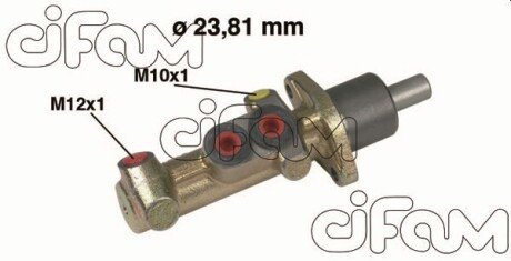 RENAULT Главный тормозной цилиндр Laguna I 93-01 cifam 202-386 на Рено Лагуна 1