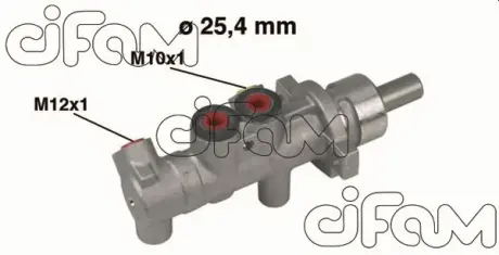 RENAULT Главный тормозной цилиндр MASTER 1.9TDI 97- 23.81 ABS CIFAM 202414
