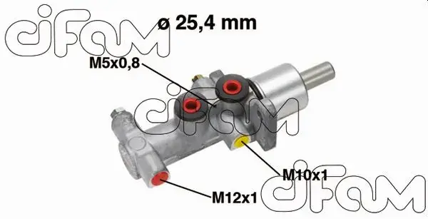 RENAULT Главный тормозной цилиндр Nissan Primastar 01-,Opel Vivaro 01-,Trafic II 01- (сист.TRW) CIFAM 202554