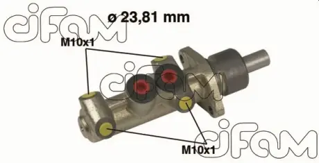 RENAULT Главный тормозной цилиндр SAFRANE 2.5 96- 23.81 CIFAM 202222