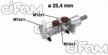 RENAULT Главный тормозной цилиндр (сист.TRW) с ESP Trafic II,Opel Vivaro,Nissan 01- CIFAM 202766