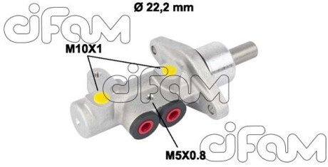 VW Главный тормозной цилиндр Golf III 91-97,Polo III 98-02 cifam 202549 на Фольксваген Венто